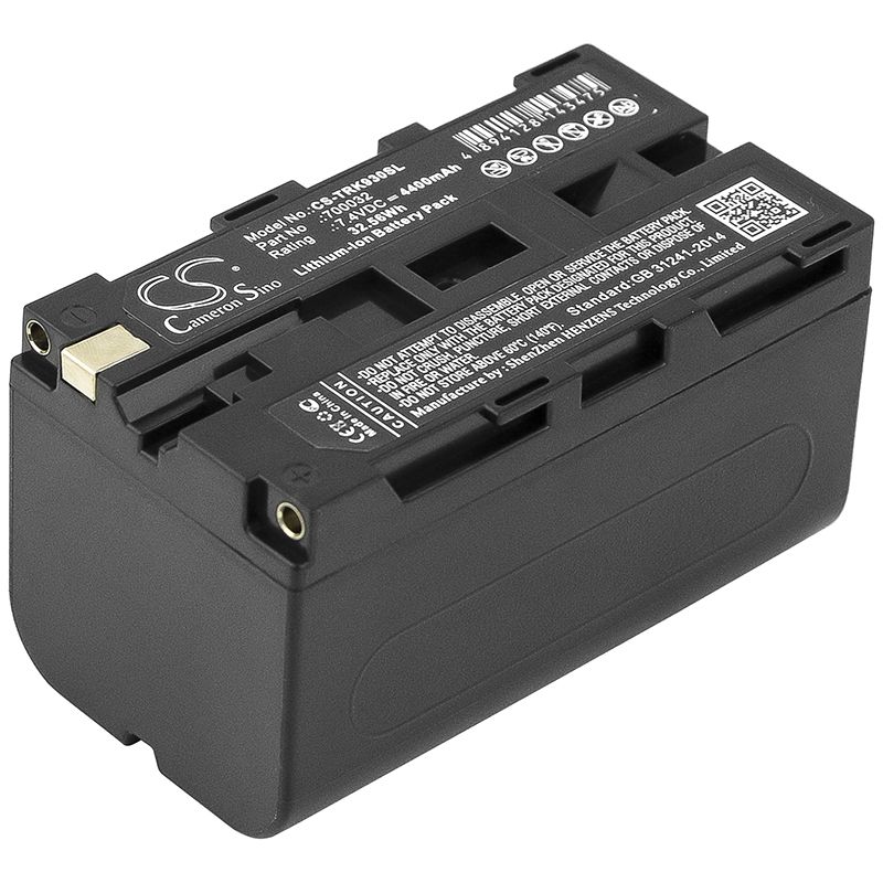 Li-ion Survey Battery fits Tsi, 8532, Aerotrak 9036-01, Aerotrak 9036-02 7.4V, 4400mAh Equipment Survey & Test Cameron Sino Technology Limited