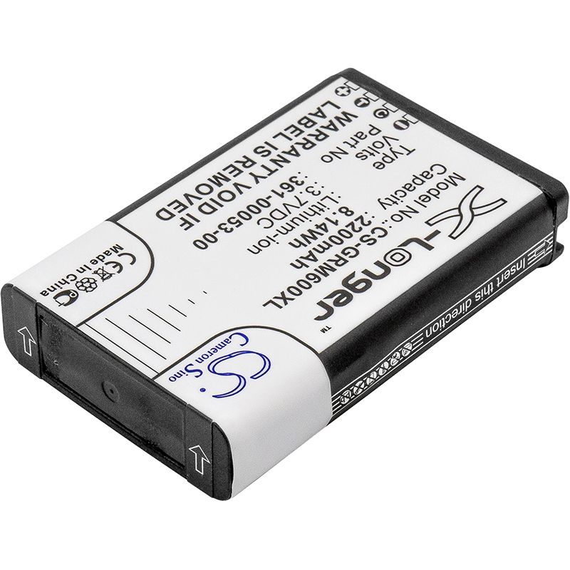 Li-ion GPS Battery Fits Garmin, Alpha 100 Handheld, Montana 600, Montana 600t 3.7v, 2200mah GPS Navigator Cameron Sino Technology Limited
