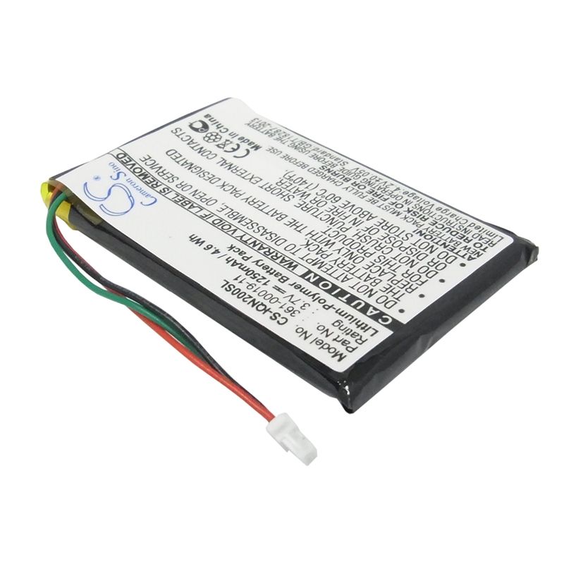 Li-polymer Battery Fits Garmin, Nuvi 200, Nuvi 200w, Nuvi 205 3.7v, 1250mah GPS & Navigator Cameron Sino Technology Limited