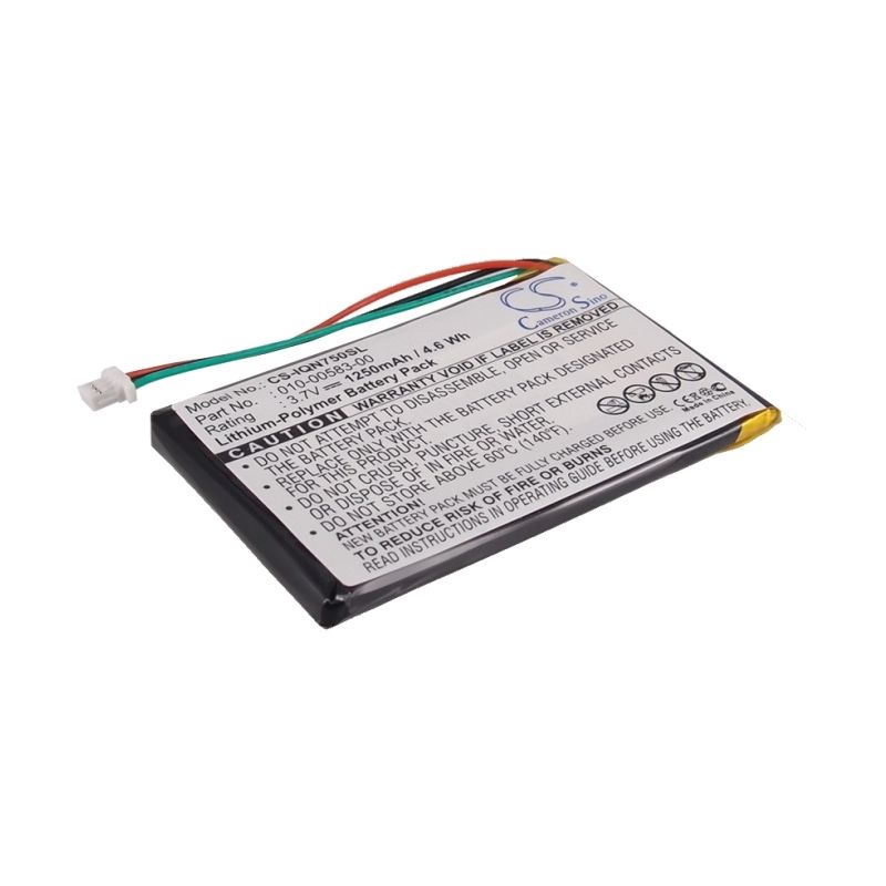 Li-Polymer Battery fits Garmin, Nuvi 750, Nuvi 755, Nuvi 755t 3.7V, 1250mAh GPS & Navigator Cameron Sino Technology Limited