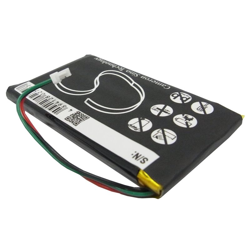 Li-Polymer Battery fits Garmin, Nuvi 3590, Nuvi 3590lmt, Nuvi 700 (3 Wires) 3.7V, 1250mAh GPS & Navigator Cameron Sino Technology Limited