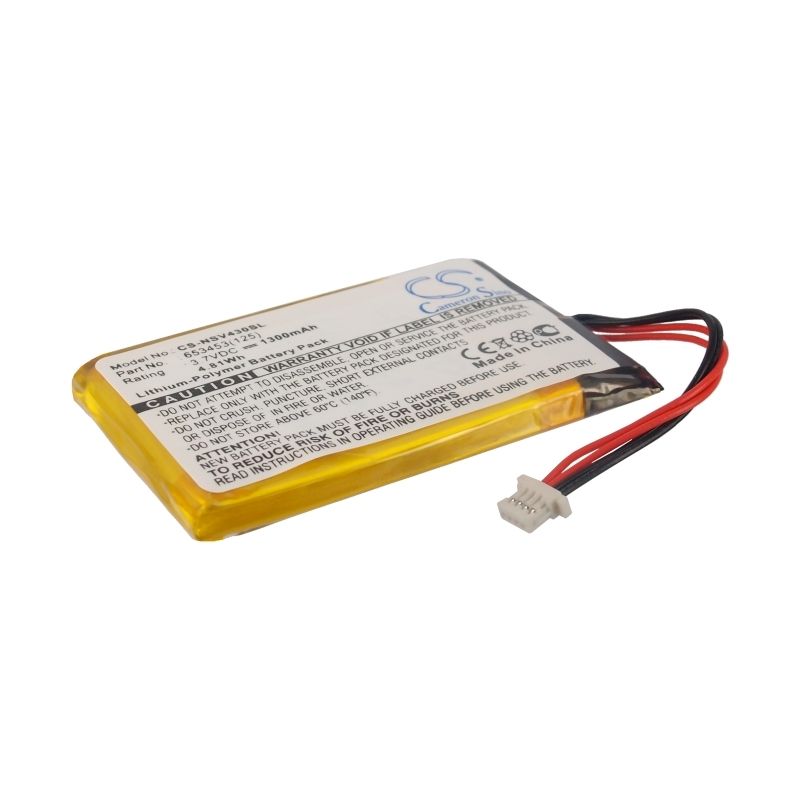Li-Polymer Battery fits Insignia, Ns-ncv43 3.7V, 1300mAh GPS & Navigator Cameron Sino Technology Limited