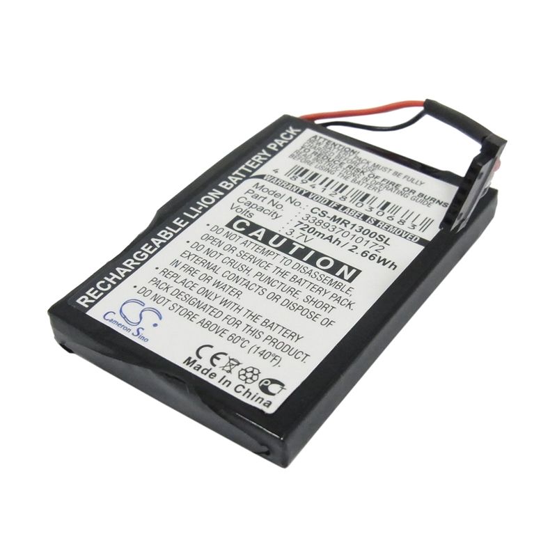 Li-ion Battery fits Magellan, Roadmate 1300, Roadmate 1340 3.7V, 720mAh GPS & Navigator Cameron Sino Technology Limited