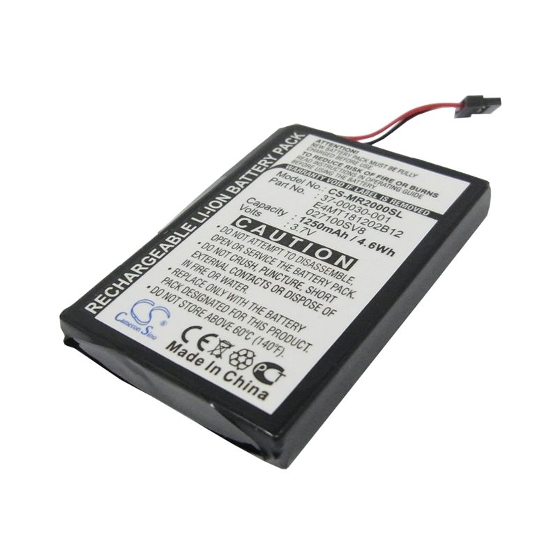 Li-ion Battery fits Magellan, Maestro 3100, Roadmate 2000, Roadmate 2200t 3.7V, 1250mAh GPS & Navigator Cameron Sino Technology Limited