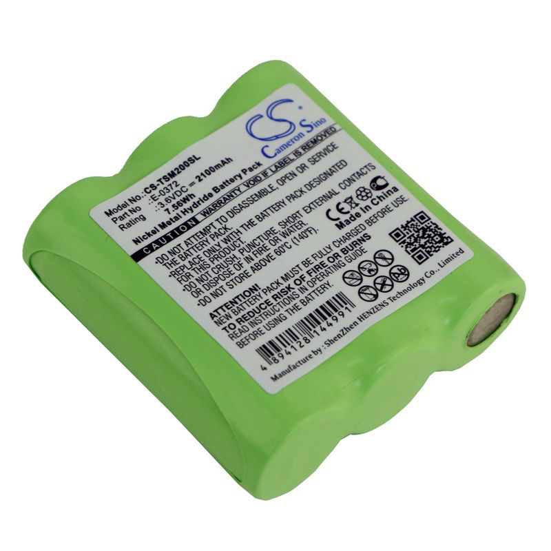 Ni-MH Battery fits Teletronic, P-0372, Tsm 2002, Tsm2002 3.6V, 2100mAh Equipment & Survey & Test Cameron Sino Technology Limited