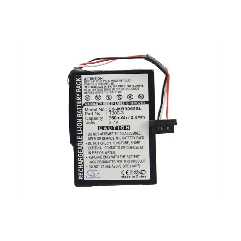 Li-ion Battery Fits Magellan, Rm5220sgluc, Roadmate 3055, Roadmate 3055-mu 3.7v, 750mah GPS & Navigator Cameron Sino Technology Limited