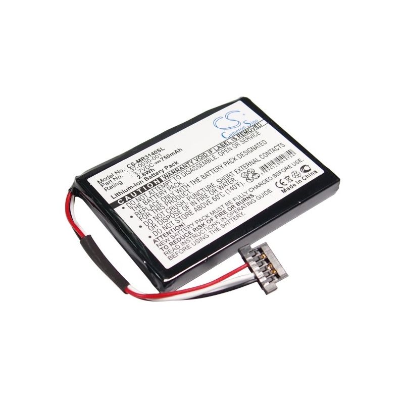 Li-ion Battery Fits Magellan, Maestro 3140 3.7v, 750mah GPS & Navigator Cameron Sino Technology Limited