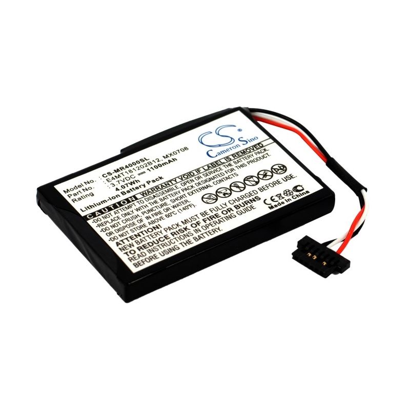 Li-ion Battery Fits Magellan, Maestro 4000, Maestro 4000t, Maestro 4010 3.7v, 1100mah GPS & Navigator Cameron Sino Technology Limited
