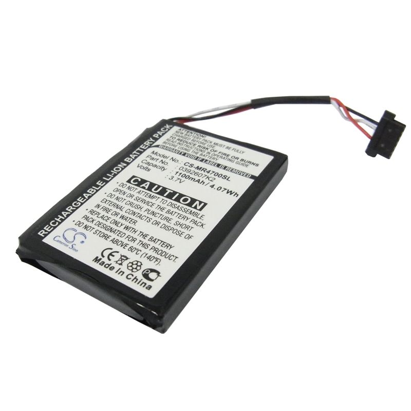 Li-ion Battery fits Magellan, Ma4700sgxuc, Maestro 4700 3.7V, 1100mAh GPS & Navigator Cameron Sino Technology Limited