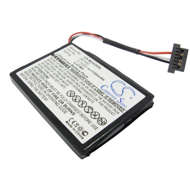 Li-ion Battery fits Medion, Gopal E4230, Gopal E4240, Gopal E4245 3.7V, 1100mAh GPS & Navigator Cameron Sino Technology Limited