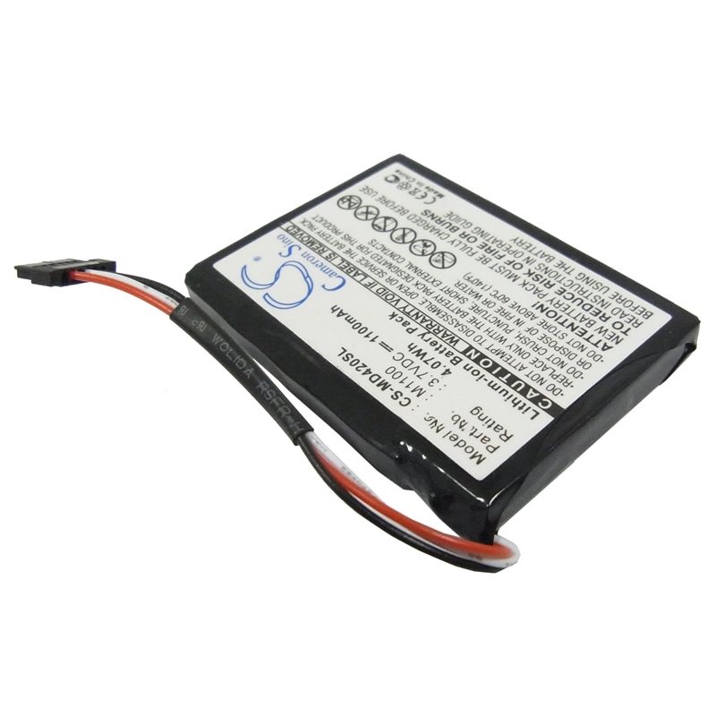 Li-ion Battery fits Medion, Gopal E4230, Gopal E4240, Gopal E4245 3.7V, 1100mAh GPS & Navigator Cameron Sino Technology Limited