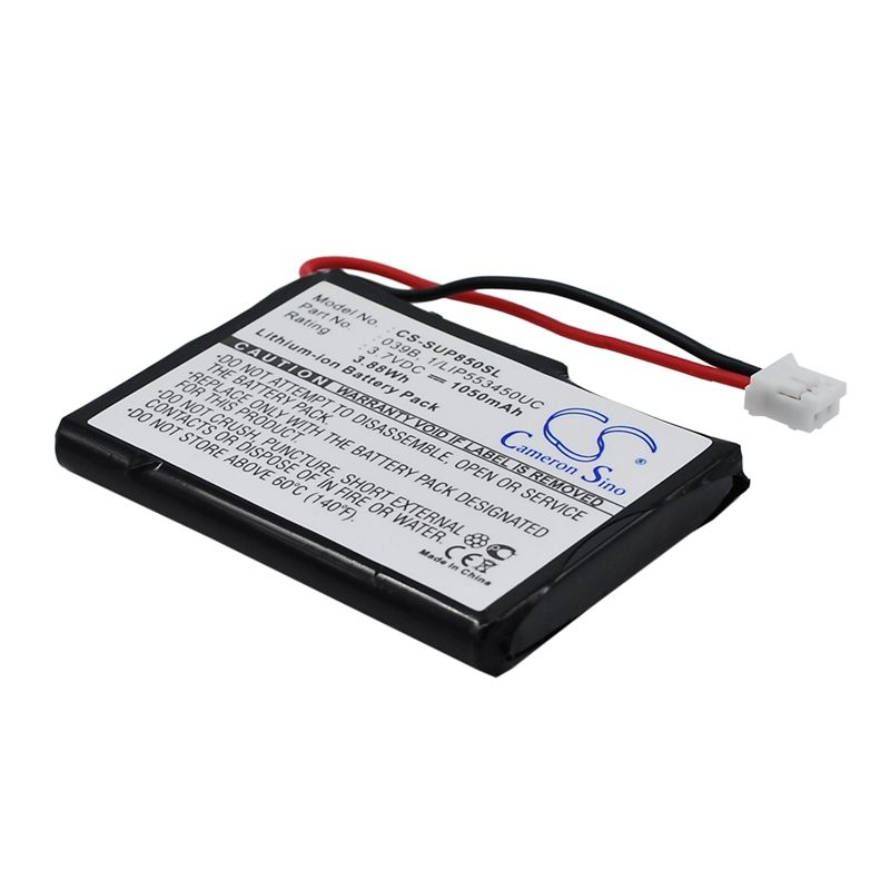 Li-ion Battery fits Microtracker, 01-065-0624-0, 01-065-0625-0, Gprs 3.7V, 1050mAh GPS & Navigator Cameron Sino Technology Limited