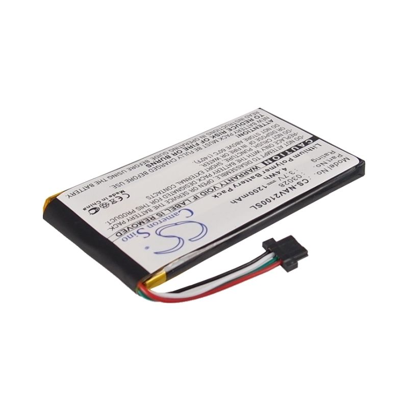 Li-Polymer Battery fits Navigon, 2100 Max, 2110 Max,2120 3.7V, 1200mAh GPS & Navigator Cameron Sino Technology Limited