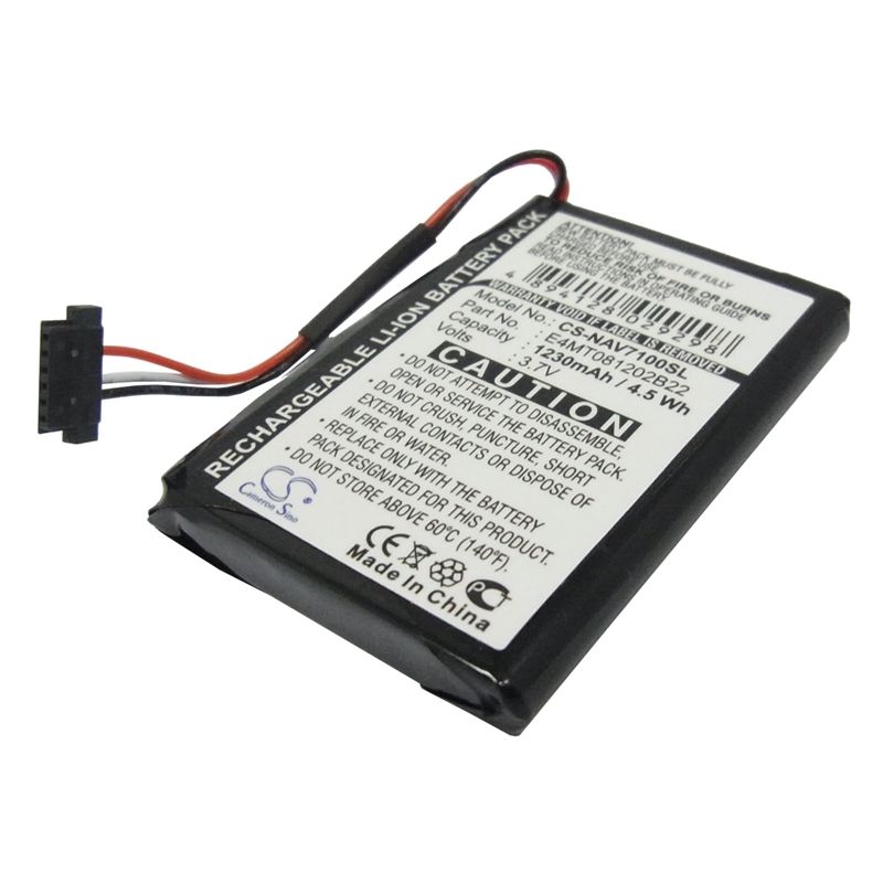 Li-polymer Battery Fits Navigon, Triansonic Pna 7000, Triansonic Pna 7000t 3.7v, 1230mah GPS & Navigator Cameron Sino Technology Limited