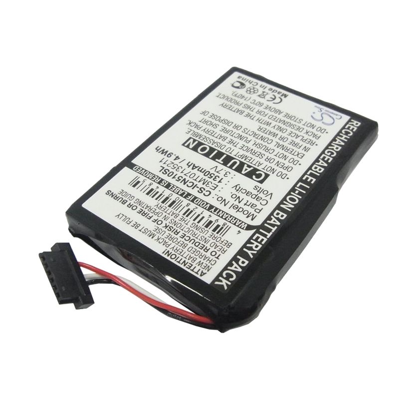Li-ion Battery fits Navman, Icn 510, Icn 520, Icn 530 3.7V, 1350mAh GPS & Navigator Cameron Sino Technology Limited