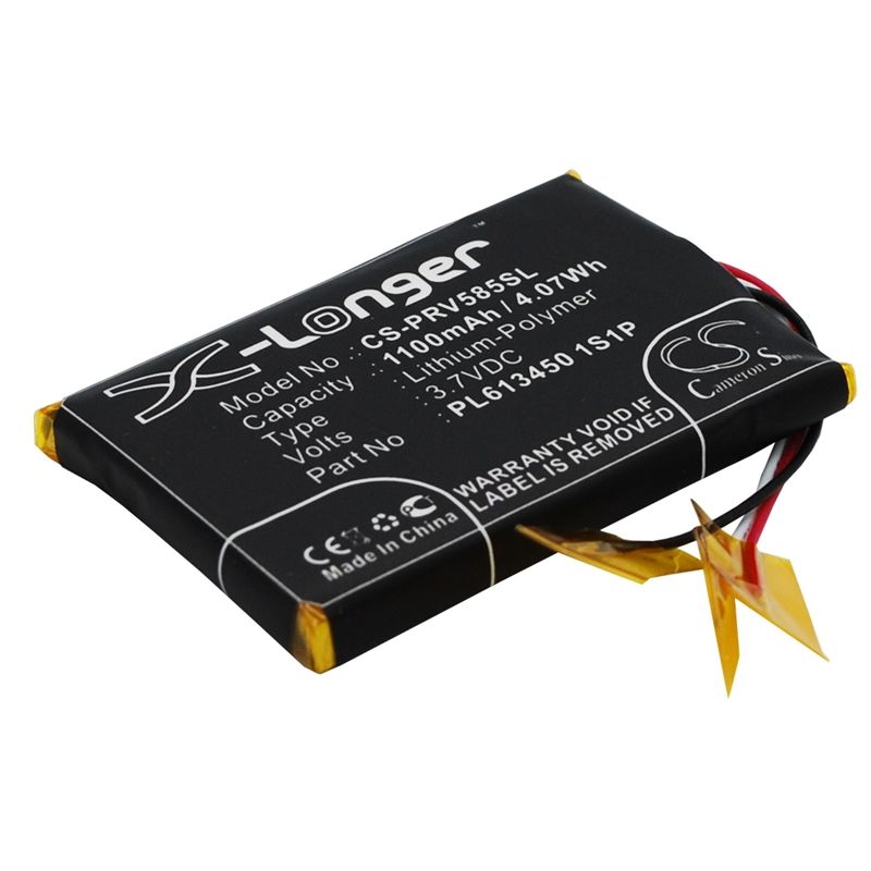Li-Polymer Battery fits Prestigio, Geovision 5850hddvr 3.7V, 1100mAh GPS & Navigator Cameron Sino Technology Limited