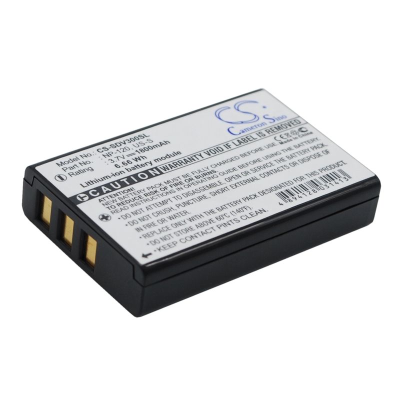 Li-ion Battery Fits Sonocaddie, Autoplay, V300, V300 Plus 3.7v, 1800mah GPS & Navigator Cameron Sino Technology Limited