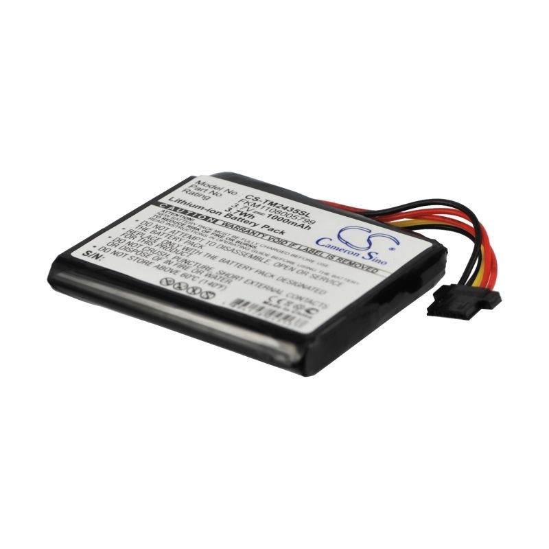 Li-ion Battery Fits Tomtom, 1ct4.019.03, 4cq01, 4cs03 3.7v, 1000mah GPS & Navigator Cameron Sino Technology Limited