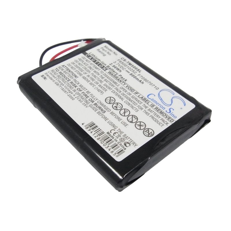 Li-ion Battery fits Tomtom, 4k00.100, 4n00.004, 4n00.004.2 3.7V, 800mAh GPS & Navigator Cameron Sino Technology Limited