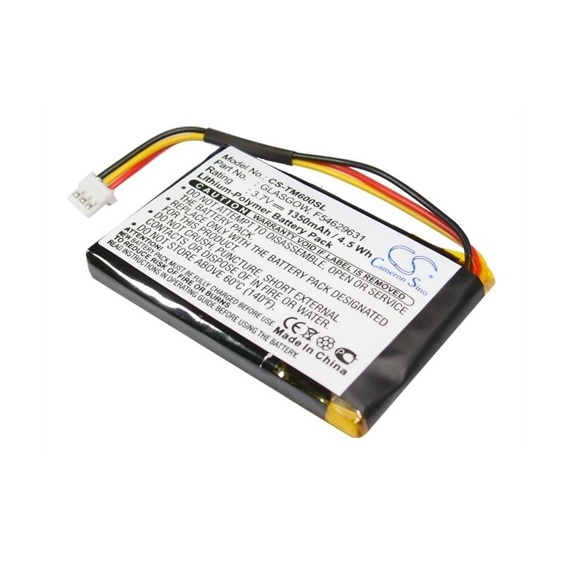 Li-Polymer Battery fits Tomtom, One V1 3.7V, 1350mAh GPS & Navigator Cameron Sino Technology Limited