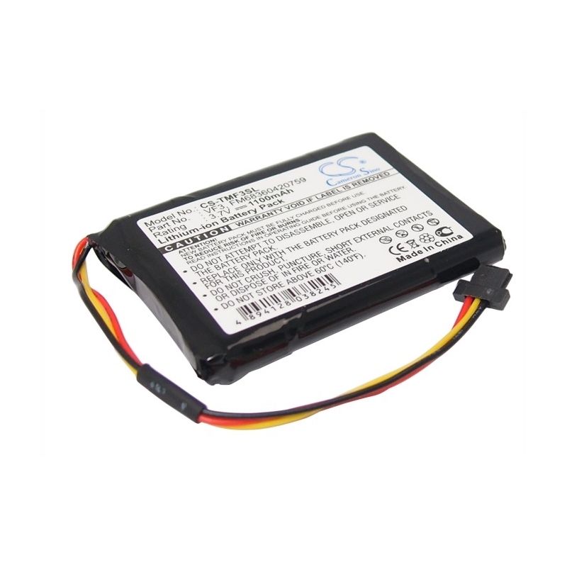 Li-ion Battery Fits Tomtom, Go Xl330s, Quanta 3.7v, 1100mah GPS & Navigator Cameron Sino Technology Limited