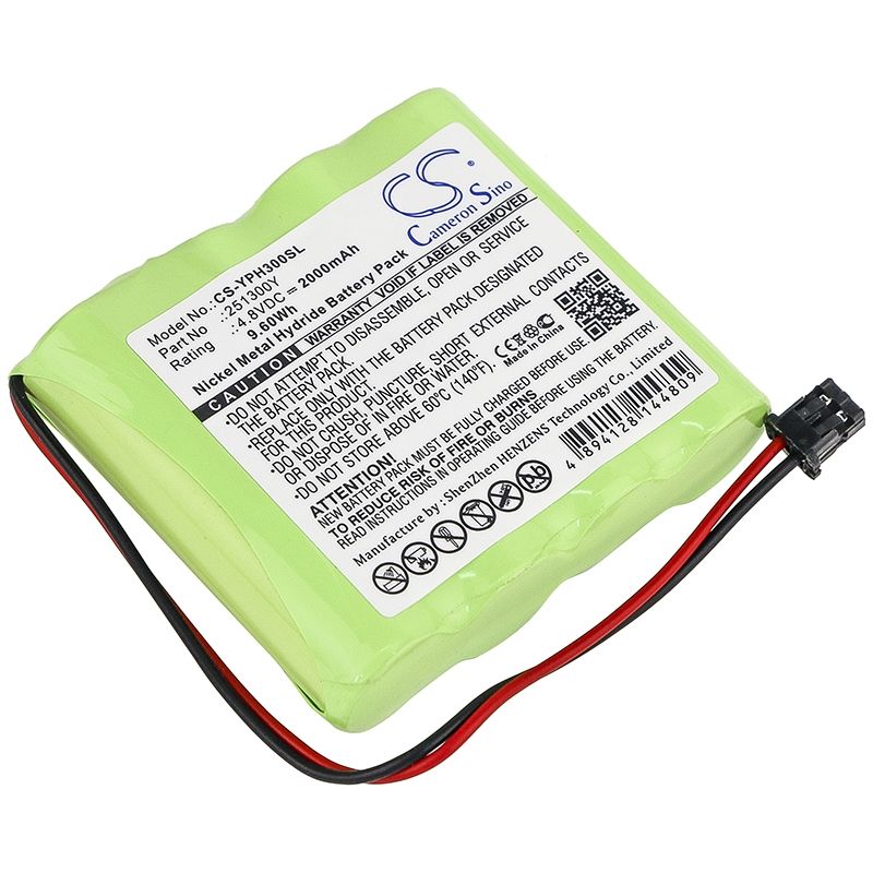 Ni-MH Battery fits Ysi, Photoflex Ph, 4.8V, 2000mAh Equipment & Survey & Test Cameron Sino Technology Limited