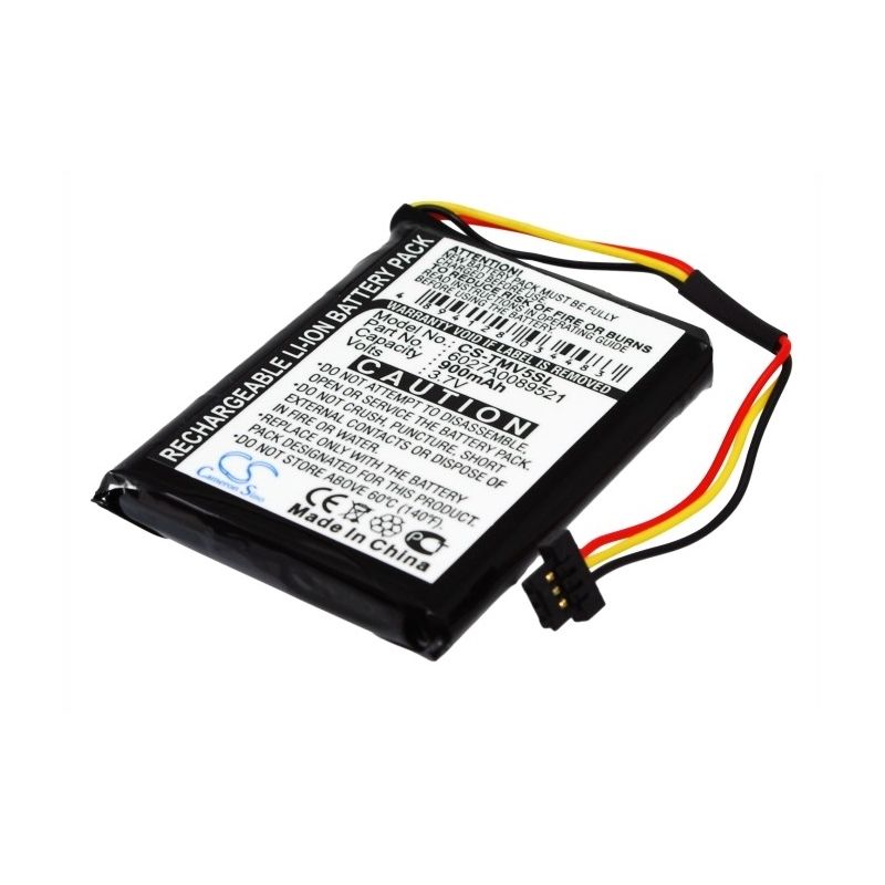Li-ion Battery fits Tomtom, 4ek0.001.01, One Iq, V5 3.7V, 900mAh GPS & Navigator Cameron Sino Technology Limited