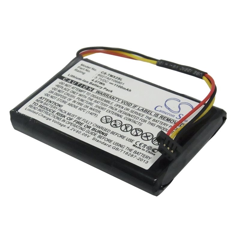 Li-ion Battery Fits Tomtom, 4et0.002.02, 4et03, Xl Holiday 3.7v, 1100mah GPS & Navigator Cameron Sino Technology Limited