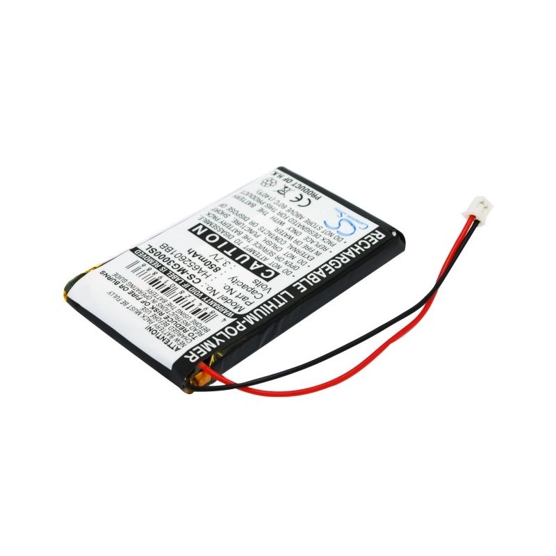 Li-Polymer Battery fits Typhoon, Myguide 3000, Myguide 3010, Myguide 3030 3.7V, 850mAh GPS & Navigator Cameron Sino Technology Limited