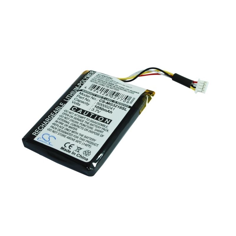 Li-Polymer Battery fits Typhoon, Myguide M Imove 3218, Myguide Pnd 3218 3.7V, 1050mAh GPS & Navigator Cameron Sino Technology Limited