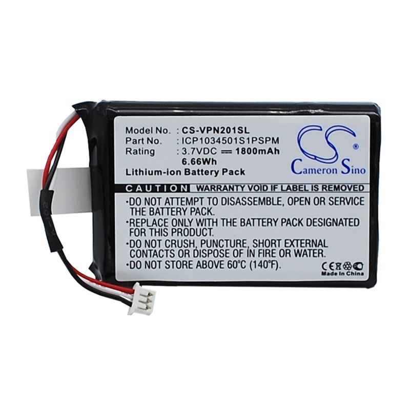 Li-ion Battery fits Vdo Dayton, Ms2010aus 3.7V, 1800mAh GPS & Navigator Cameron Sino Technology Limited