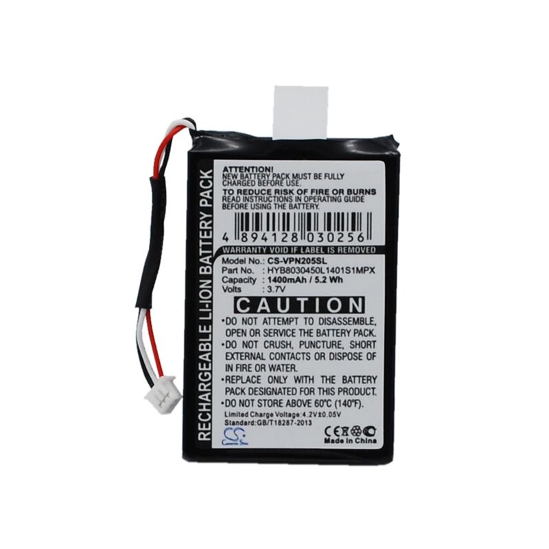 Li-ion Battery fits Vdo Dayton, Ma3060, Pn1000, Pn2050 3.7V, 1400mAh GPS & Navigator Cameron Sino Technology Limited