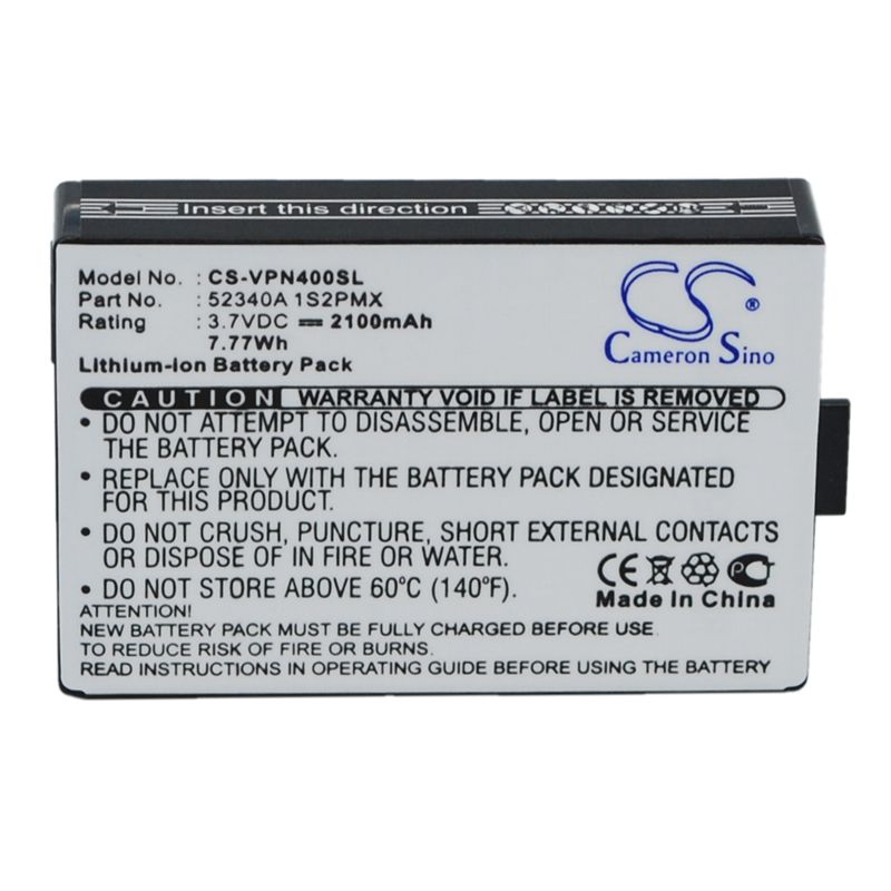 Li-ion Battery fits Vdo Dayton, Bat-4060, Pn4000, Pn4000-tsn 3.7V, 2100mAh GPS & Navigator Cameron Sino Technology Limited