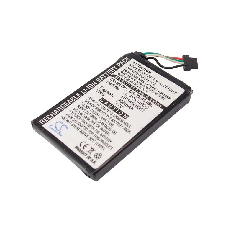Li-ion Battery fits Yakumo, Eazygo, Eazygo Xs, Pna Eazygo Gps 3.7V, 950mAh Computer Cameron Sino Technology Limited (Suspended)