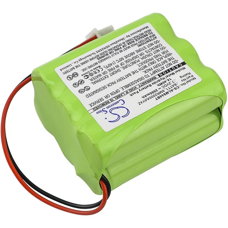 Ni-MH Battery fits 2gig, Go Control Panels, Linear, Pers-4200 7.2V, 2000mAh Alarm System Cameron Sino Technology Limited