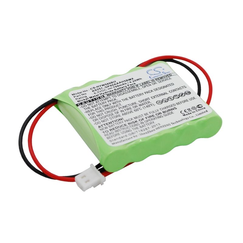 Ni-mh Battery Fits Honeywell, 55111-05, 5800rp Wireless, 5800rp Wireless Repeater 6.0v, 700mah Alarm System Cameron Sino Technology Limited