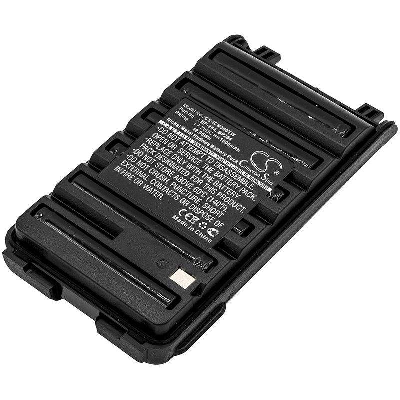 Ni-mh Battery Fits Icom, Ic-f3001, Ic-f3002, Ic-f3003 7.2v, 1800mah Two-Way Radio Cameron Sino Technology Limited