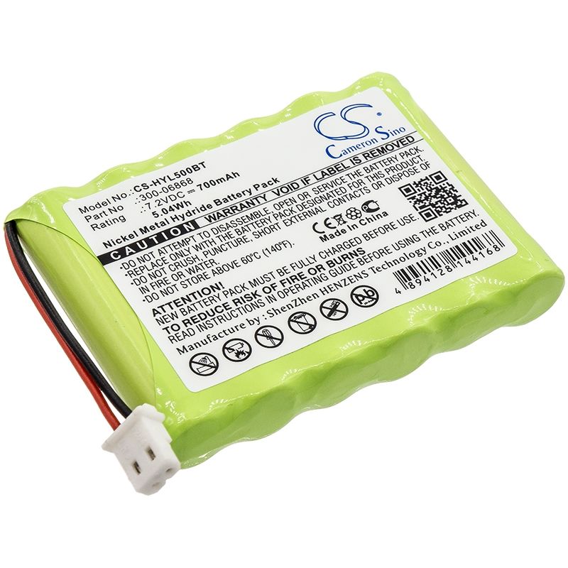Ni-MH Battery fits Honeywell, L5000 Panel, Lynx Plus, Tss Keypad 7.2V, 700mAh Alarm System Cameron Sino Technology Limited