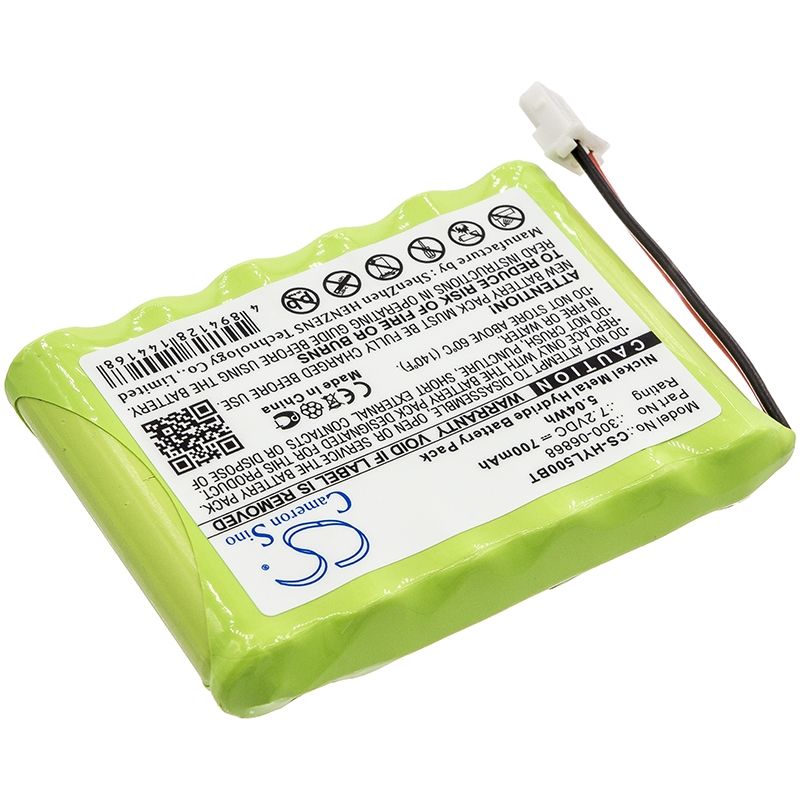Ni-MH Battery fits Honeywell, L5000 Panel, Lynx Plus, Tss Keypad 7.2V, 700mAh Alarm System Cameron Sino Technology Limited