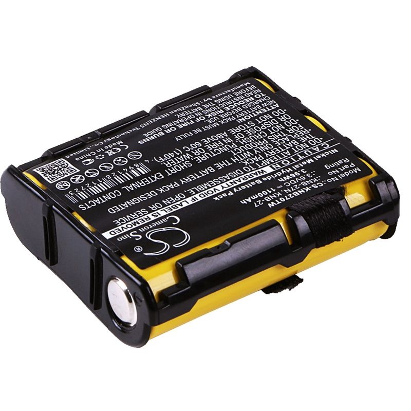 Ni-MH Battery fits Kenwood, Tk-3130, Tk-3131 3.6V, 1100mAh Two-Way Radio Cameron Sino Technology Limited