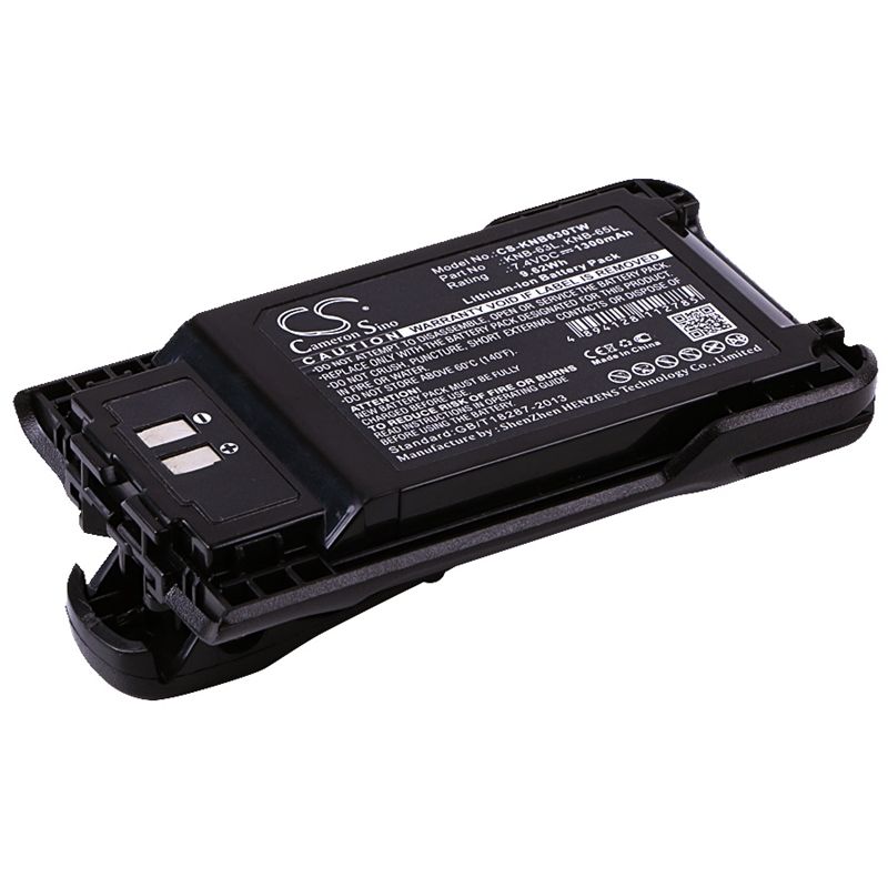 Li-ion Battery fits Kenwood, Th-k20, Th-k20a, Th-k20e 7.4V, 1300mAh Two-Way Radio Cameron Sino Technology Limited