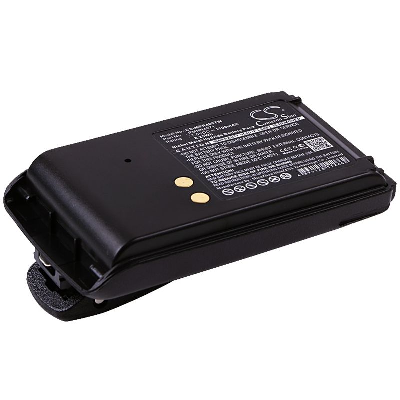 Ni-mh Battery Fits Motorola, A6, A8, Bpr40 7.5v, 1100mah Two-Way Radio Cameron Sino Technology Limited