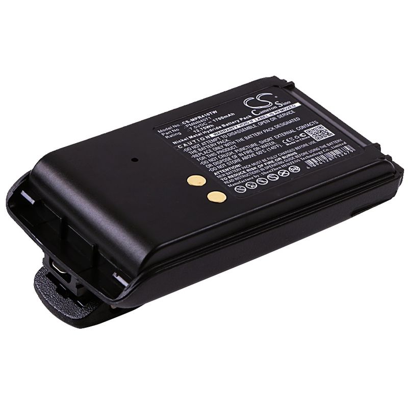 Ni-mh Battery Fits Motorola, A6, A8, Bpr40 7.5v, 1700mah Two-Way Radio Cameron Sino Technology Limited