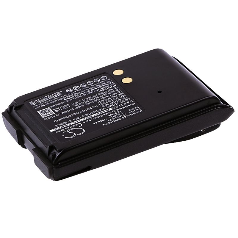 Ni-mh Battery Fits Motorola, A6, A8, Bpr40 7.5v, 1700mah Two-Way Radio Cameron Sino Technology Limited