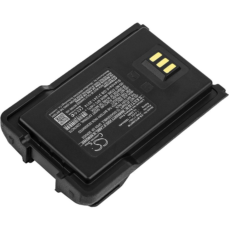 Li-ion Battery fits Motorola, Evx-c59, Mag One Evx-c59 7.4V, 1800mAh Two-Way Radio Cameron Sino Technology Limited