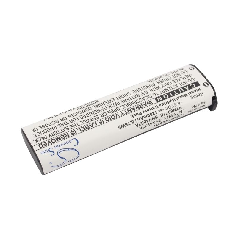 Ni-mh Battery Fits Motorola, 53871, Cp100, Handie Pro Xtn 4.8v, 1200mah Two-Way Radio Cameron Sino Technology Limited