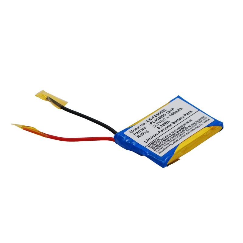 Li-Polymer Battery fits Fiio, E3, E5, E6 3.7V, 190mAh Amplifier Cameron Sino Technology Limited