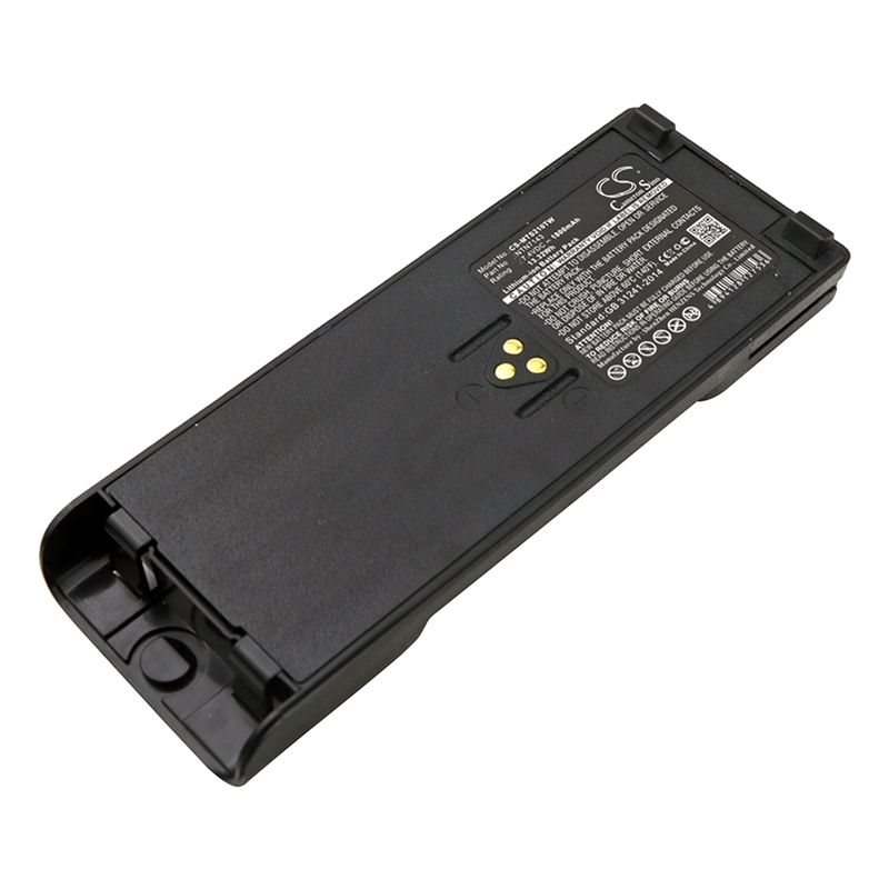 Li-ion Battery fits Motorola, Gp1200, Gp2010, Gp2013 7.4V, 1800mAh Two-Way Radio Cameron Sino Technology Limited