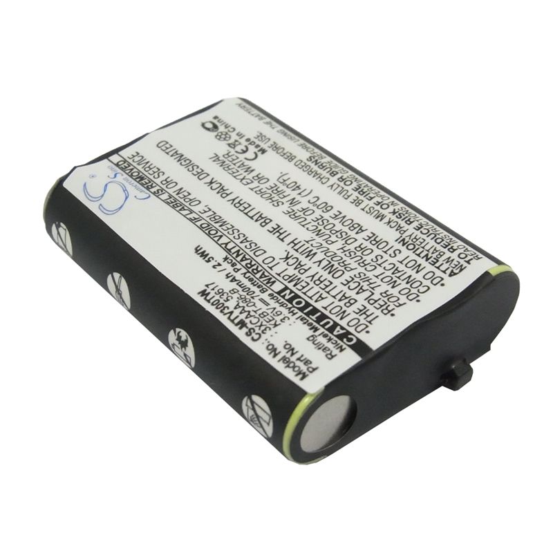 Ni-mh Battery Fits Motorola, Fv300, Fv500, Fv700 3.6v, 700mah Two-Way Radio Cameron Sino Technology Limited