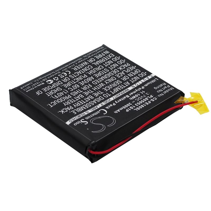 Li-Polymer Battery fits Fiio, E18, Fiio 3.7V, 3000mAh Amplifier Cameron Sino Technology Limited